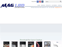 Tablet Screenshot of mag-led.com